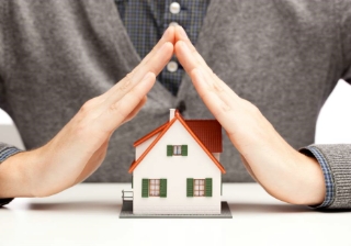 Working together to fight home insurance fraud  protection insurance house home hands cover